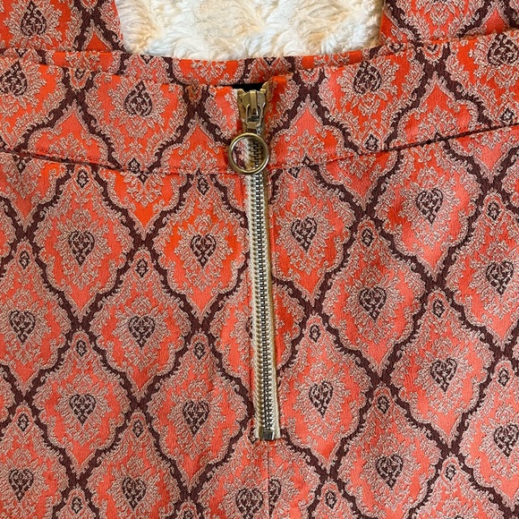 Urban Outfitters Susie Jacquard high waist skinny pants size 2 - Picture 4 of 7